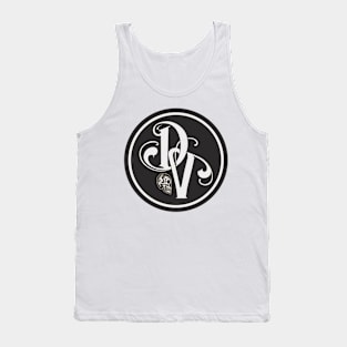 Dead Vinyl Black and White Tank Top